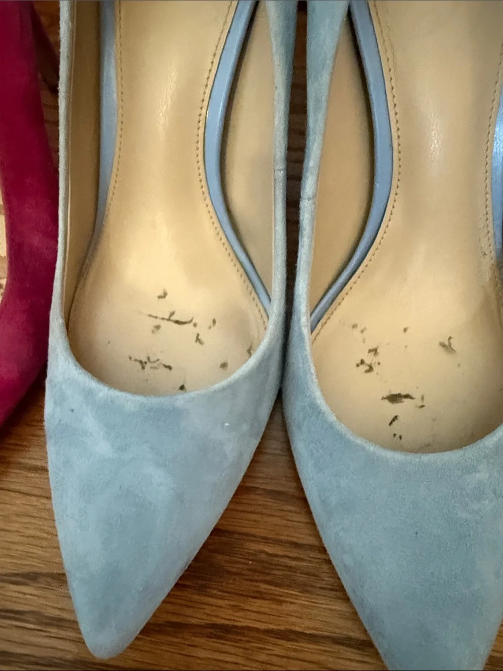 Sam Edelman Pointed Toe Pumps in Leopard, Hot Pink, Light Blue, Olive and Slate